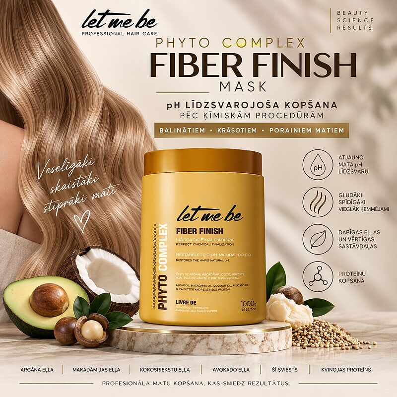Phyto Complex Fiber Finish Mask — kāpēc pH līdzsvarojoša kopšana ir svarīga pēc ķīmiskām procedūrām?