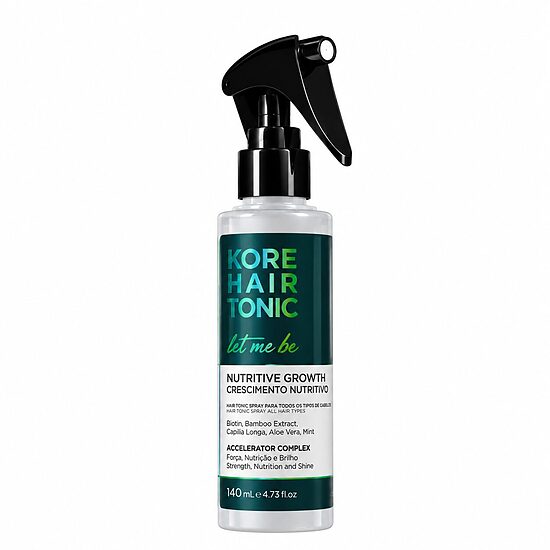 Kore Hair, matu toniks, matu augšanai un pret izkrišanu, 140ml, LetMeBe