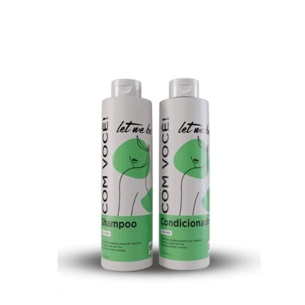 Com Você komplekts ar Alveju (šampūns 1000ml + kondicionieris 1000ml), LetMeBe