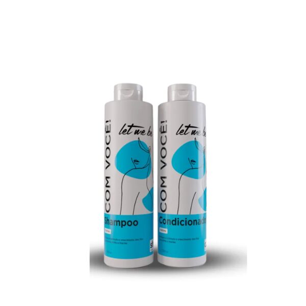 Com Você komplekts ar biotīnu (1000ml šampūns + kondicionieris 1000ml), LetMeBe